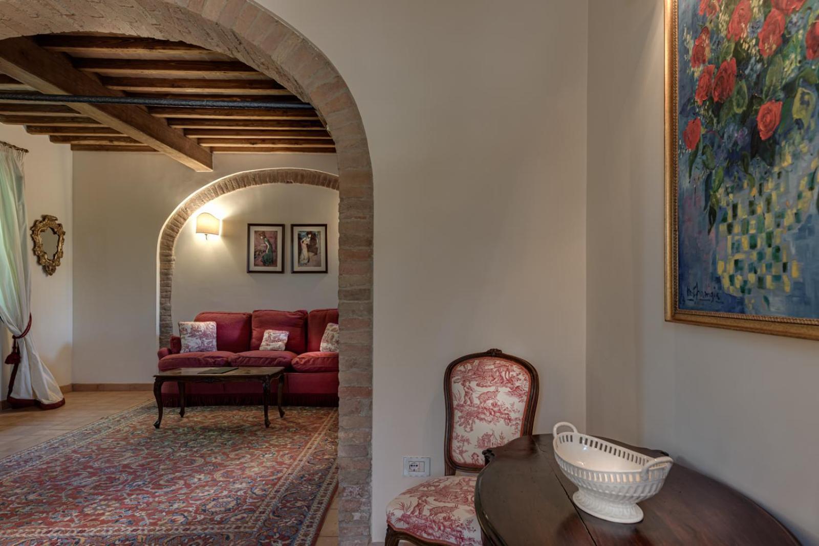 Villa Il Castagno Wine & Resort Siena Bagian luar foto