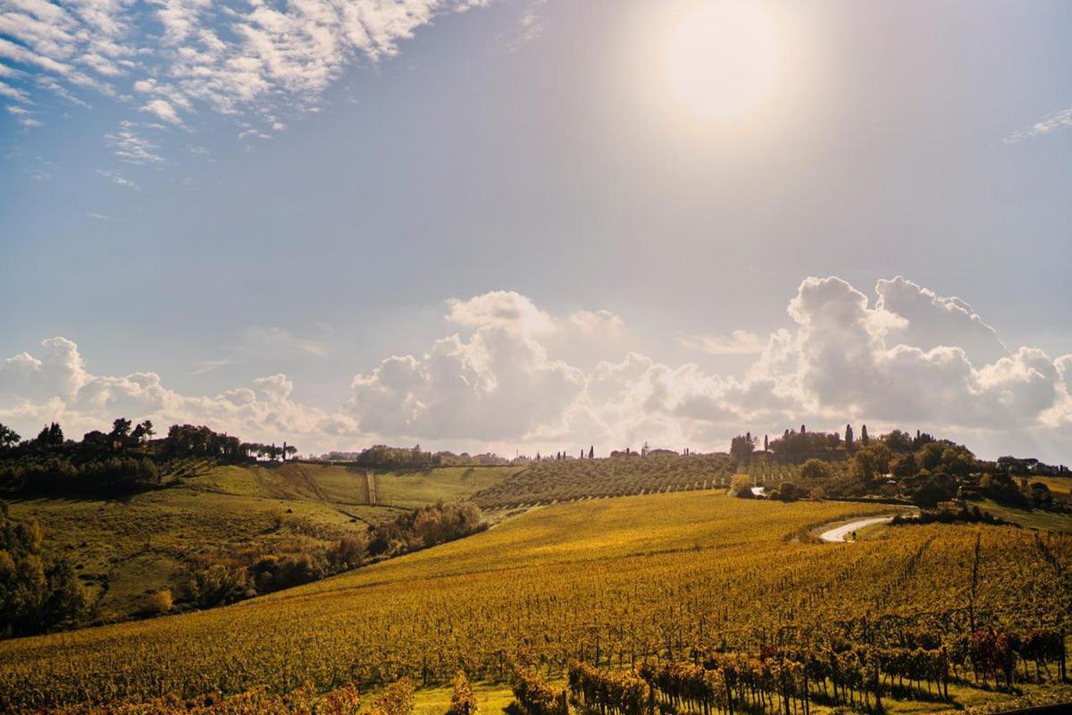 Villa Il Castagno Wine & Resort Siena Bagian luar foto
